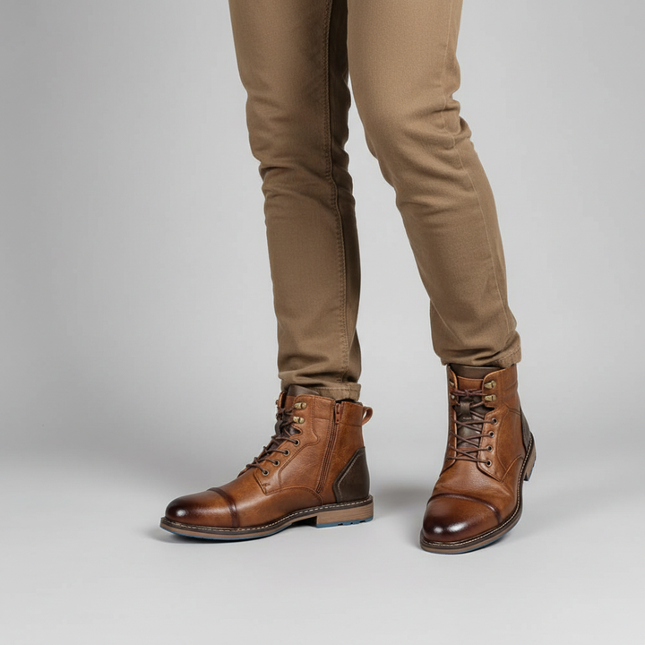 Vintage Inspired Stiefelette - Jeremy