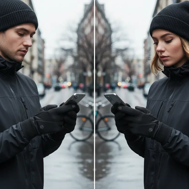 Windproof Gloves with Touch Function - TouchWarm