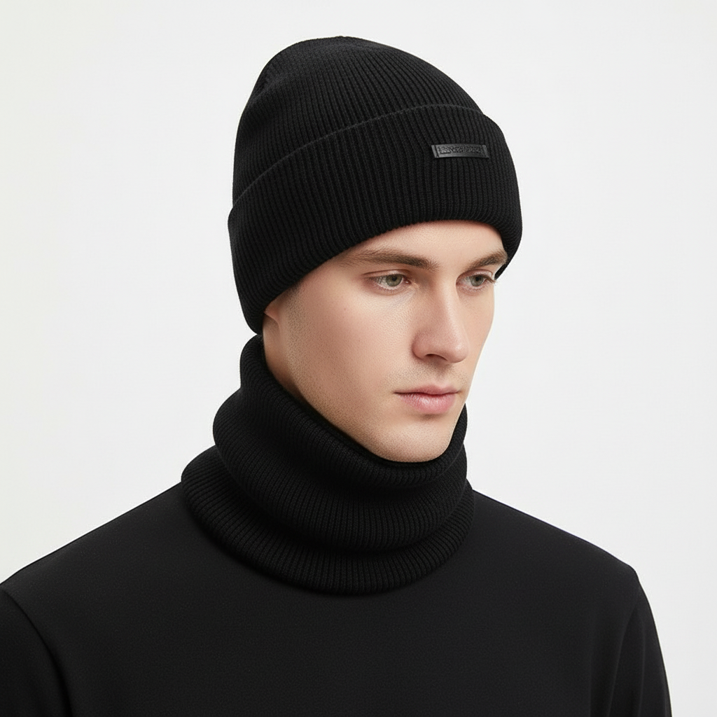 Wollmütze Mit Passender Schal - WarmCombo