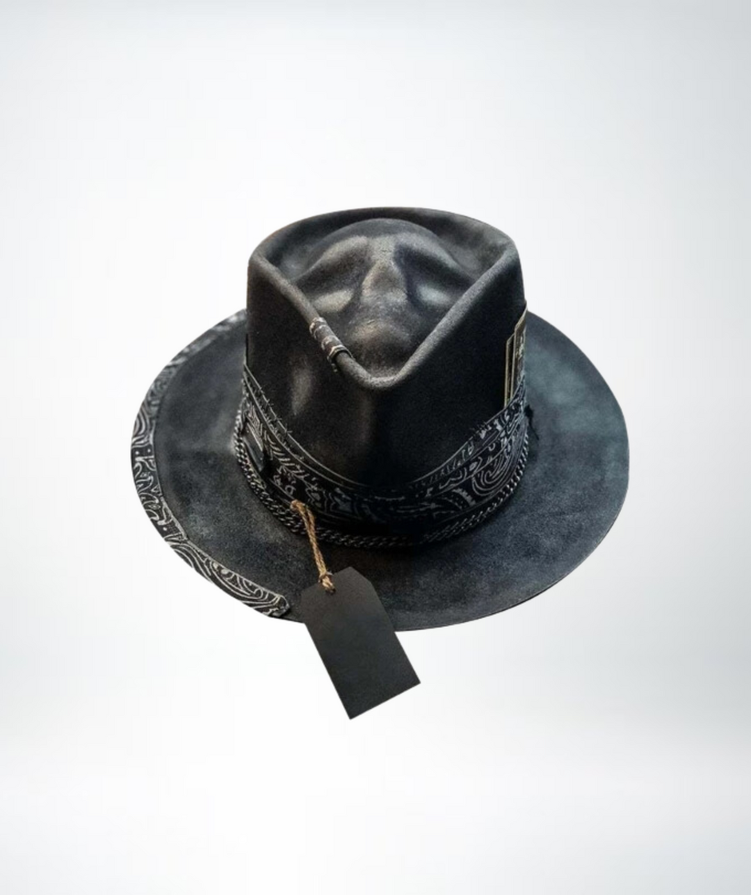 AA OUT OF STOCK Handmade Skull Hat - Raven-Nora Luxe