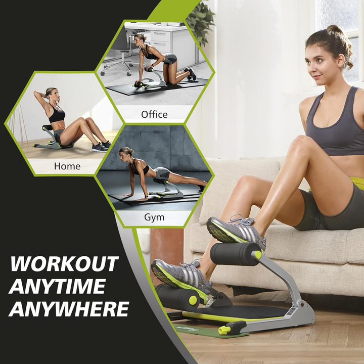 Ab Crunch Machine – Core Trainer-Nora Luxe