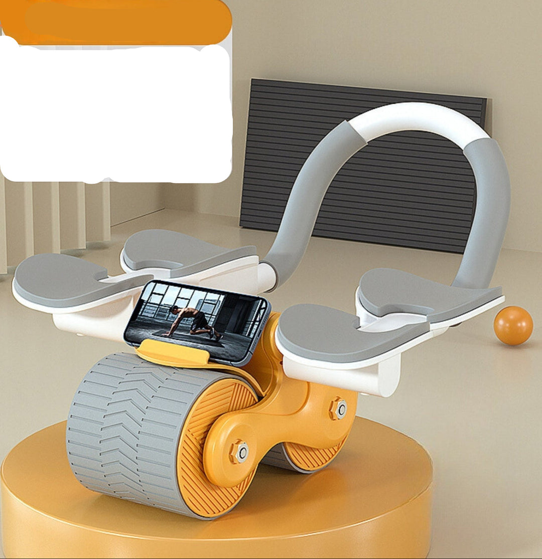 Abdominal trainer - CoreRoller Max-Orange-Nora Luxe