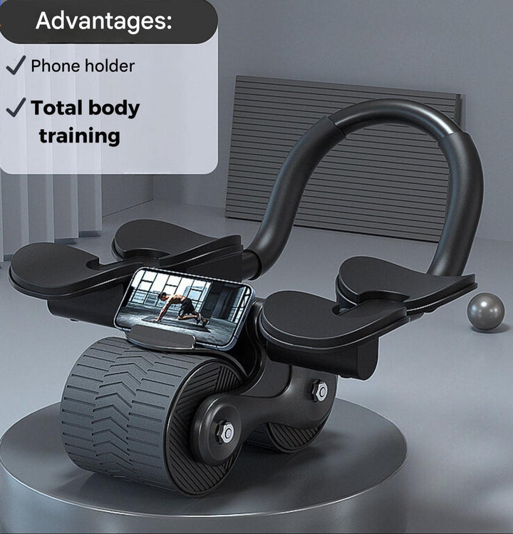 Abdominal trainer - CoreRoller Max-Orange-Nora Luxe