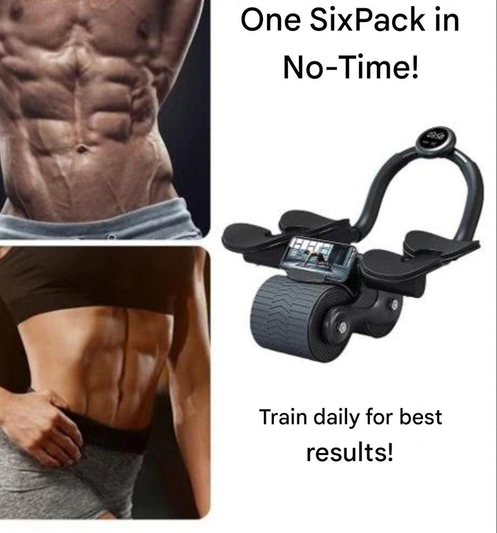 Abdominal trainer - CoreRoller Max-Orange-Nora Luxe