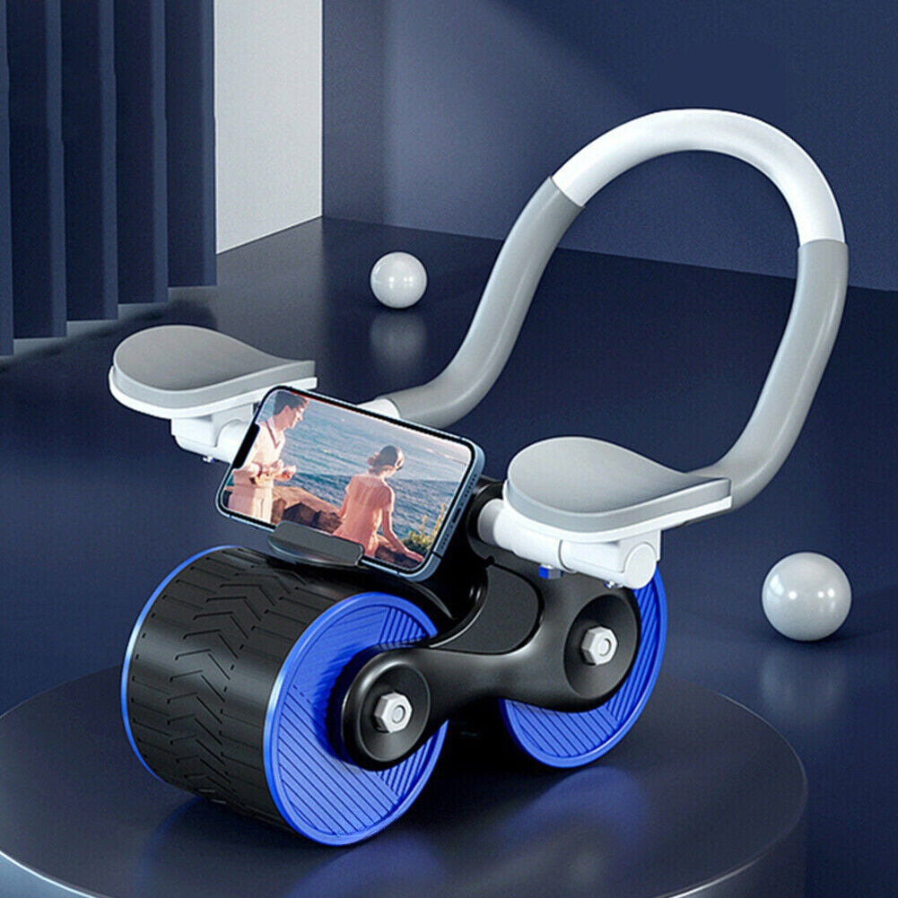 Abdominal Trainer - CoreRoller Pro-Blue-Without Timer-Nora Luxe