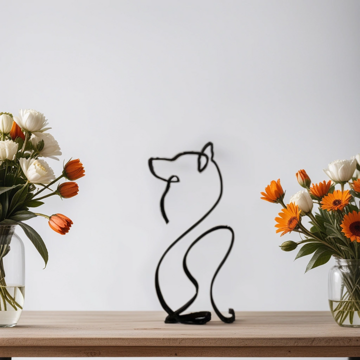 Abstract Dog Sculptures - CanineArt-Australian Shepherd-Nora Luxe