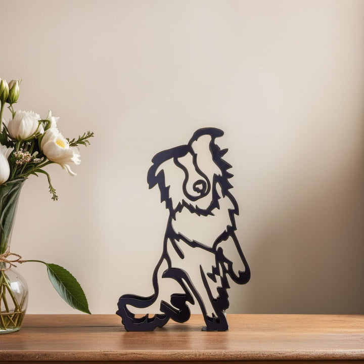 Abstract Dog Sculptures - CanineArt-Australian Shepherd-Nora Luxe