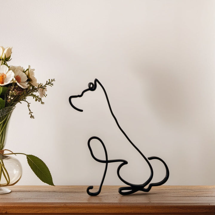 Abstract Dog Sculptures - CanineArt-Australian Shepherd-Nora Luxe
