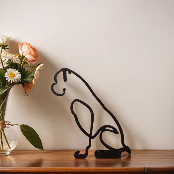 Abstract Dog Sculptures - CanineArt-Boxer-Nora Luxe