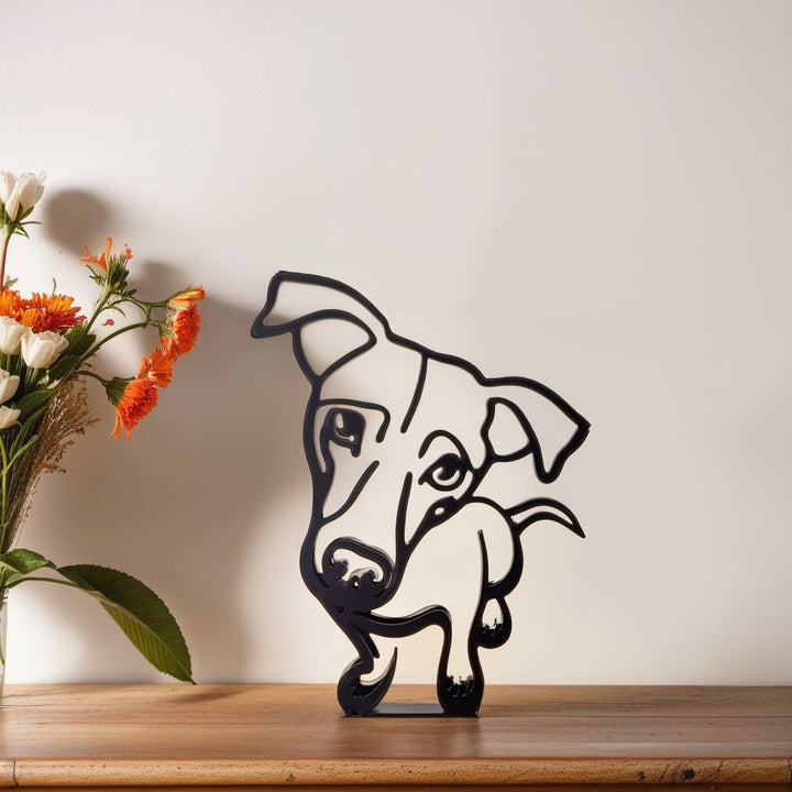 Abstract Dog Sculptures - CanineArt-Jack Russell-Nora Luxe