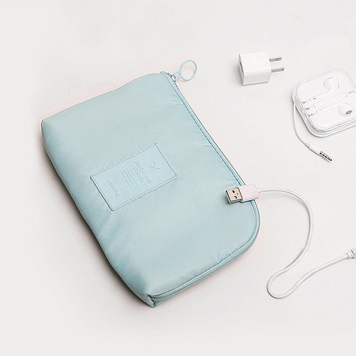Compact Waterproof Electronics and Cable Travel Organiser – 1+1 FREE Mini Storage Case