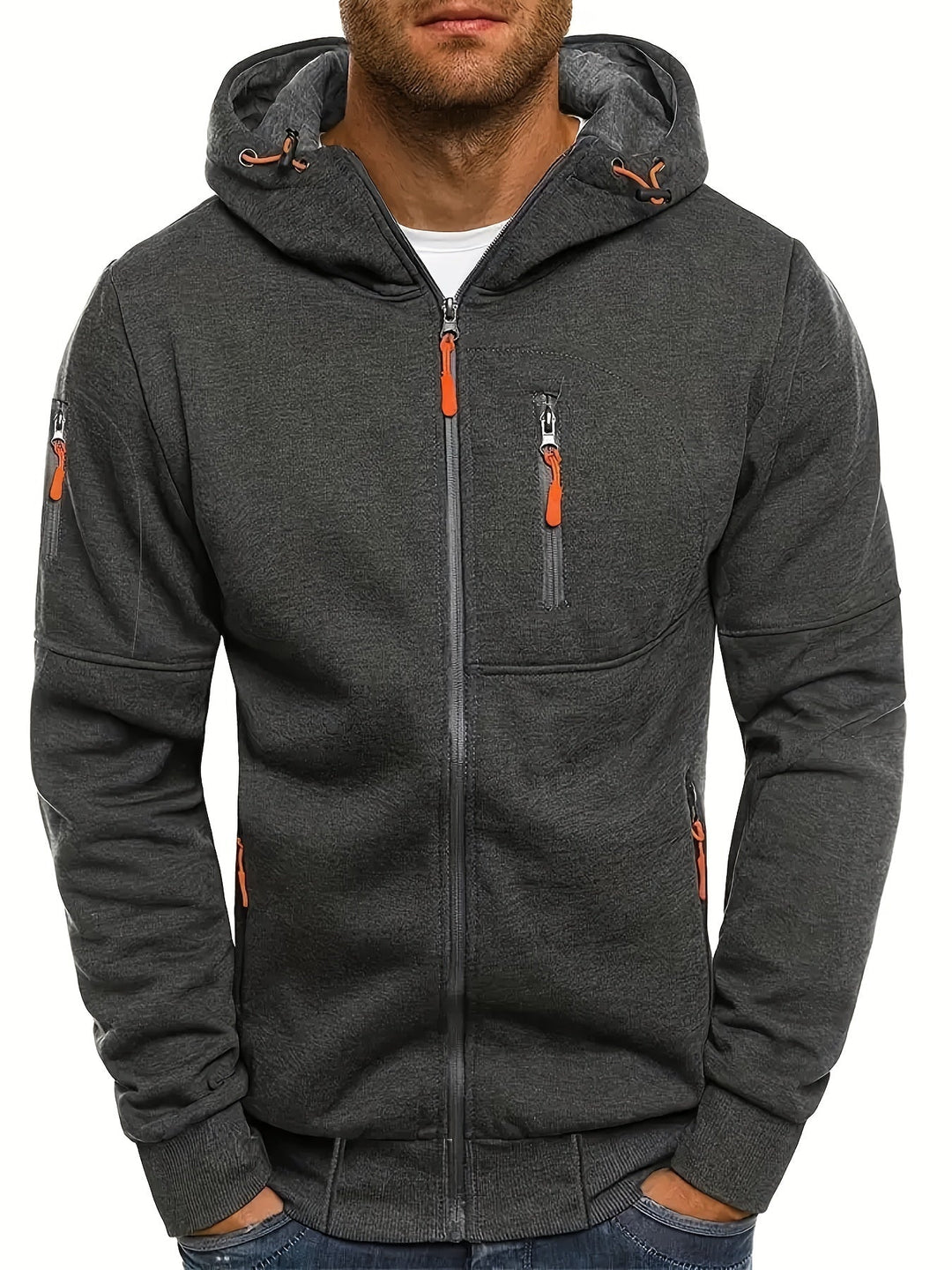 Active Herenvest - Dexter-Dark Gray-S-Nora Luxe