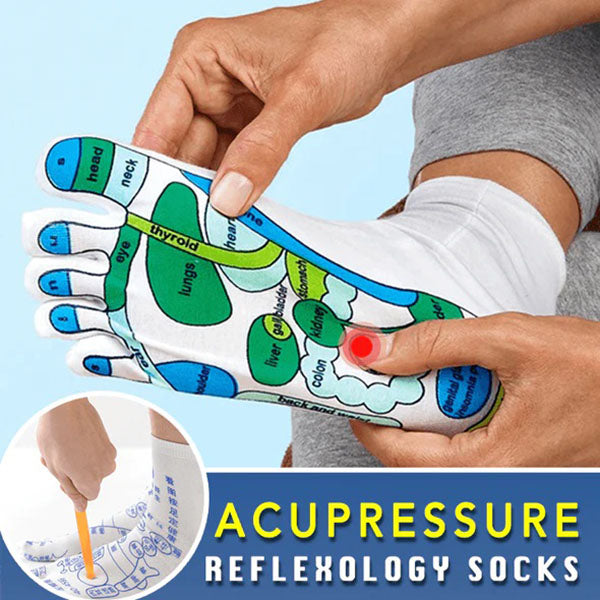 Acupressure Socks for Relaxation and Health - ReflexoSox-Nora Luxe