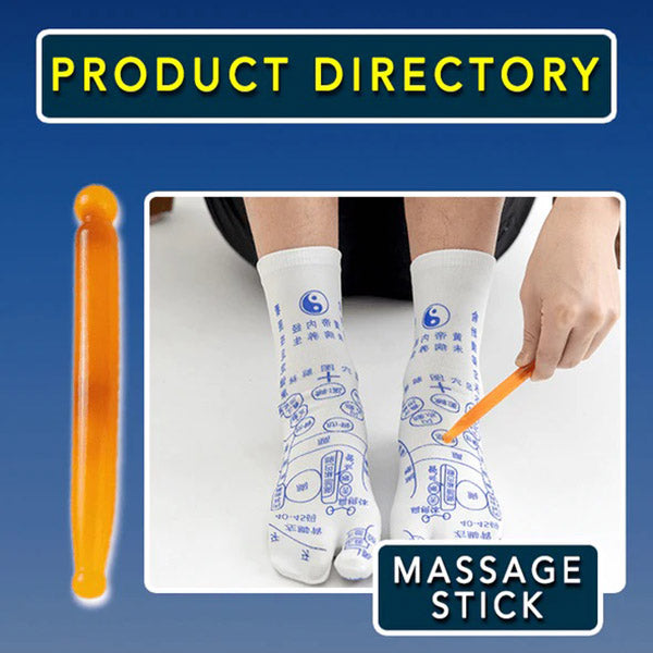 Acupressure Socks for Relaxation and Health - ReflexoSox-Nora Luxe