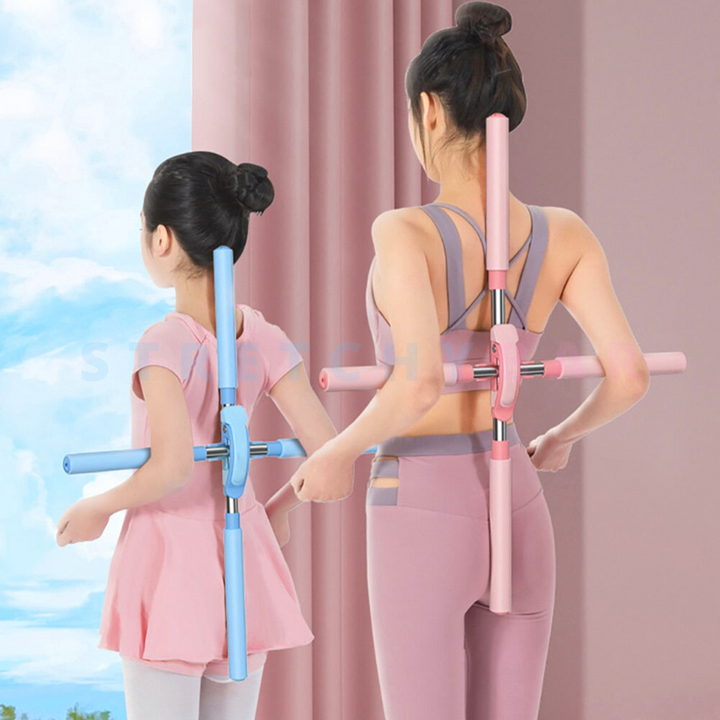 Adjustable Bar for Neck and Back Relaxation - FlexRelief Bar-Pink-Nora Luxe