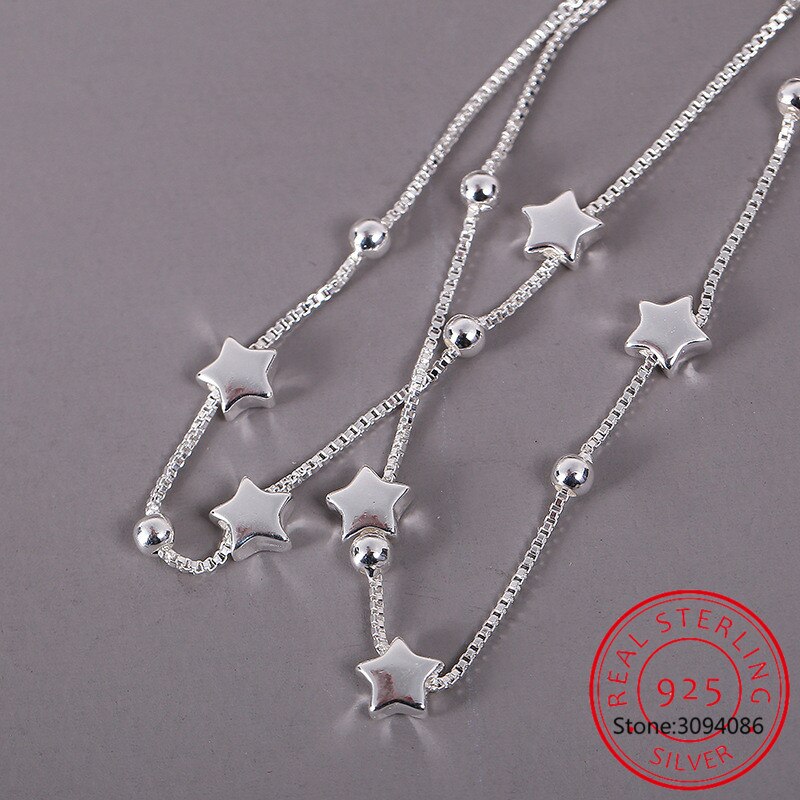 Adjustable Bracelet with Delicate Stars-Nora Luxe