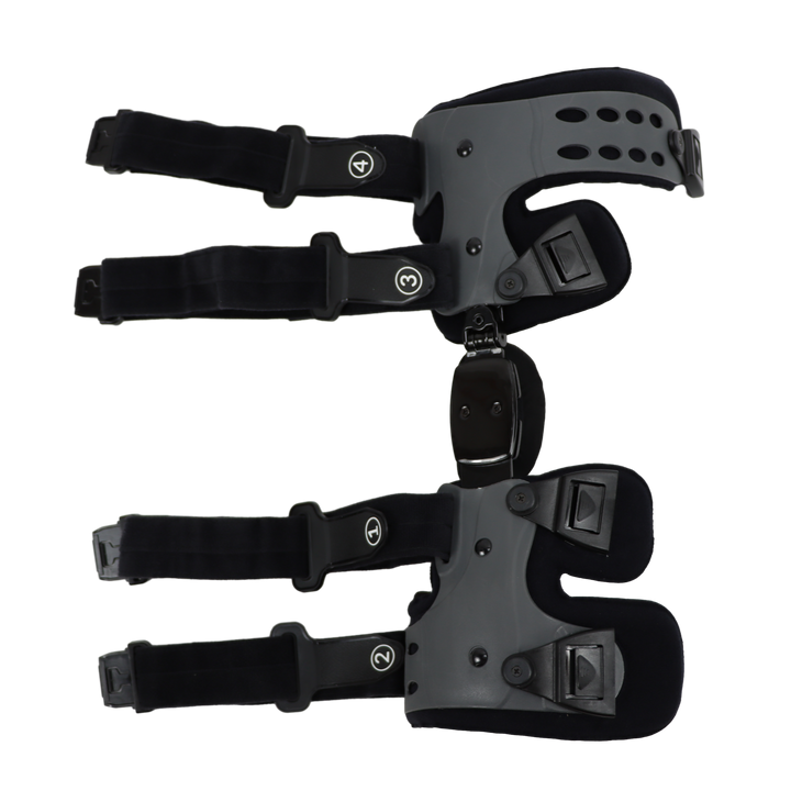 Adjustable Knee Brace - KneeEase-Black - Left leg-Nora Luxe