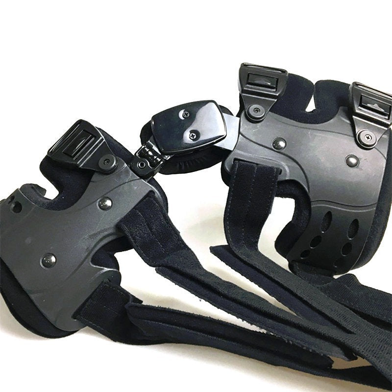 Adjustable Knee Brace - KneeEase-Black - Left leg-Nora Luxe
