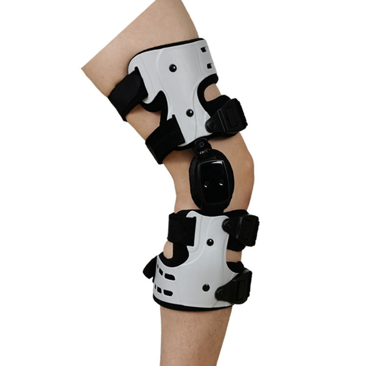 Adjustable Knee Brace - KneeEase-Gray - Left leg-Nora Luxe