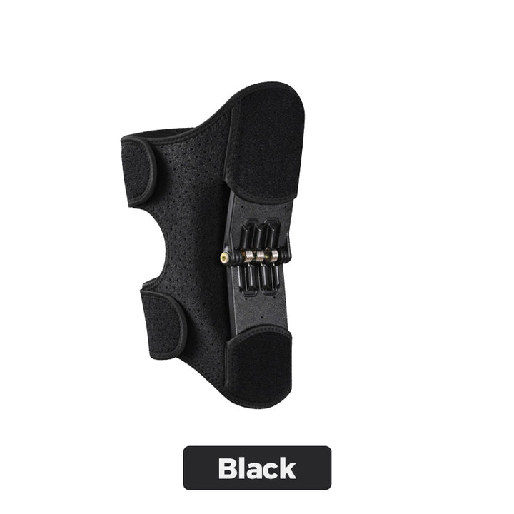 Adjustable Knee Brace with Hinges - FlexiKnee-Black-M (12.99–13.78 in)-Nora Luxe