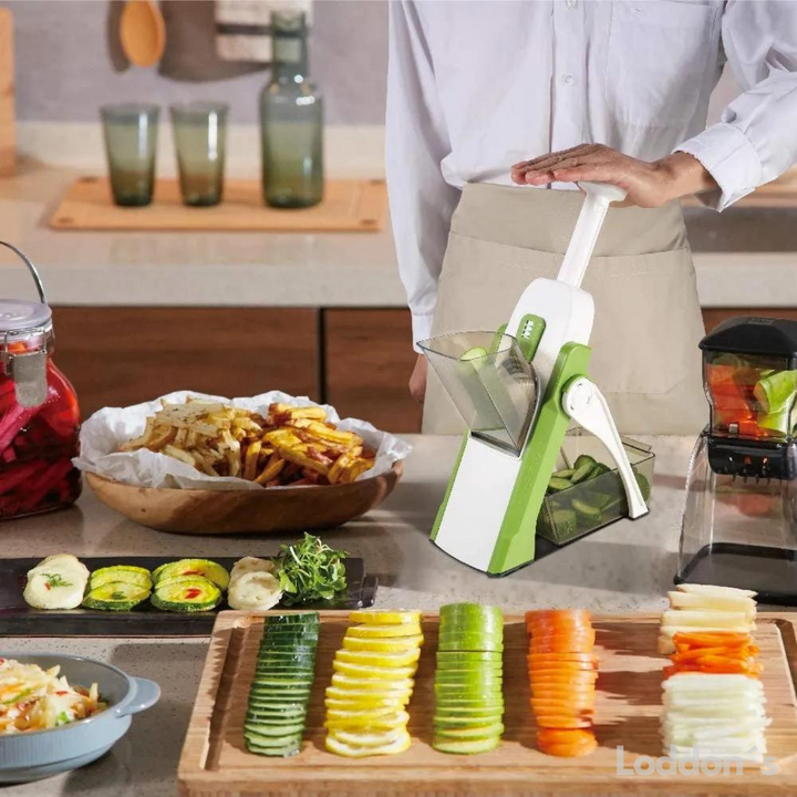 Adjustable Multifunctional Vegetable Slicer - ChopEase Pro-Nora Luxe