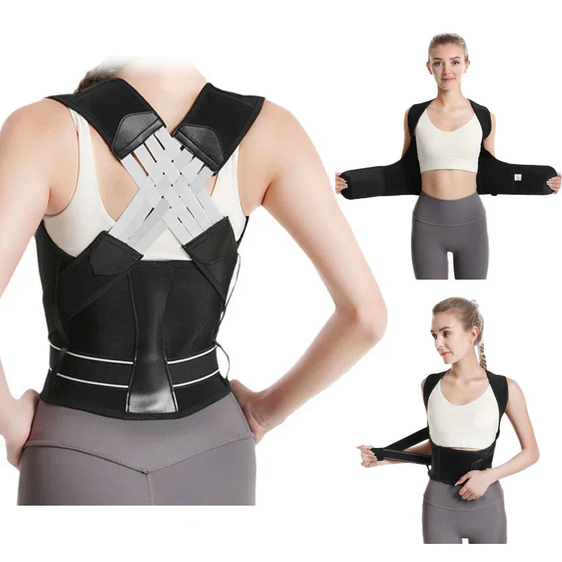 ADJUSTABLE POSTURE CORRECTOR FOR WOMEN AND CHILDREN - BREATHABLE BACK SUPPORT-High Quality Style-Nora Luxe