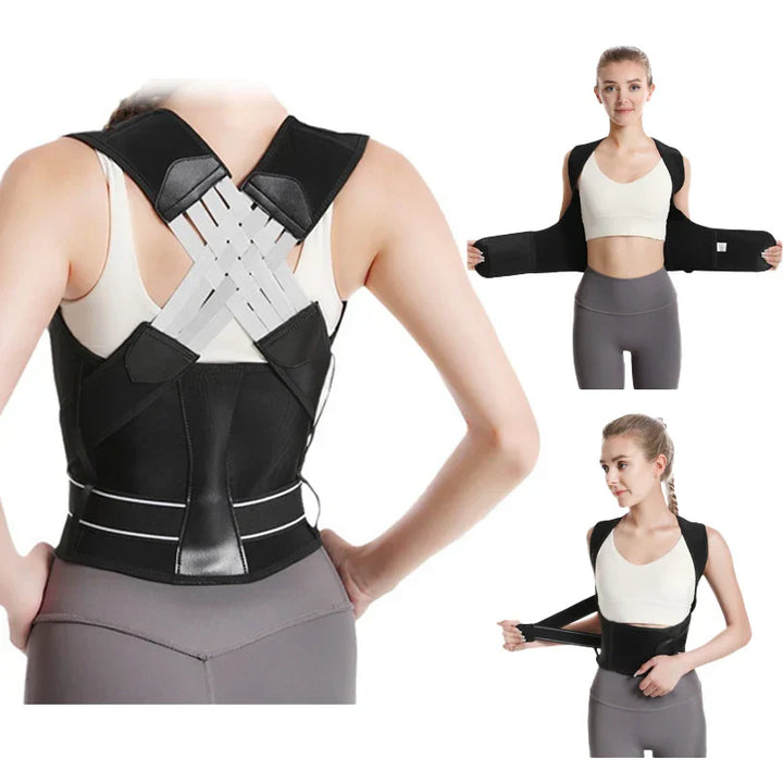 ADJUSTABLE POSTURE CORRECTOR FOR WOMEN AND CHILDREN - BREATHABLE BACK SUPPORT-High Quality Style-Nora Luxe