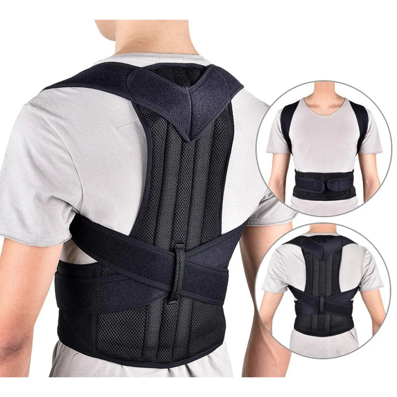 ADJUSTABLE POSTURE CORRECTOR FOR WOMEN AND CHILDREN - BREATHABLE BACK SUPPORT-Support Strip Style-Nora Luxe