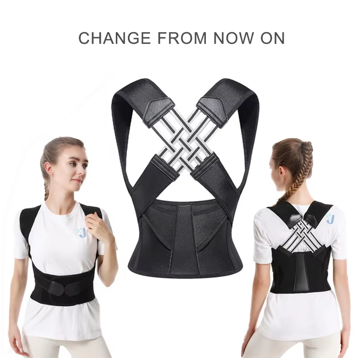 ADJUSTABLE POSTURE CORRECTOR FOR WOMEN AND CHILDREN - BREATHABLE BACK SUPPORT-Support Strip Style-Nora Luxe