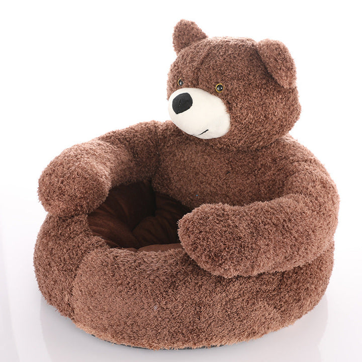 Adjustable Teddy Bear - SnuggleBear-Brown-S-Nora Luxe