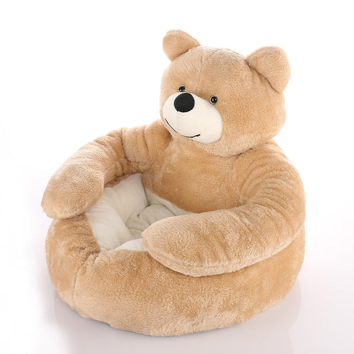 Adjustable Teddy Bear - SnuggleBear-Khaki-S-Nora Luxe