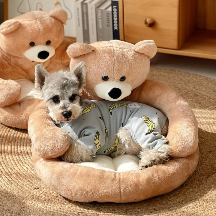 Adjustable Teddy Bear - SnuggleBear-Khaki-S-Nora Luxe