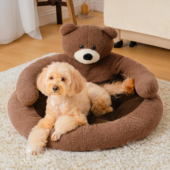 Adjustable Teddy Bear - SnuggleBear-Khaki-S-Nora Luxe
