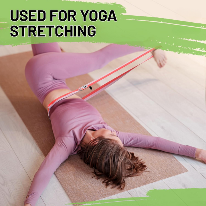 Adjustable Yoga Strap for Stretching-Black-70.87 in-Nora Luxe