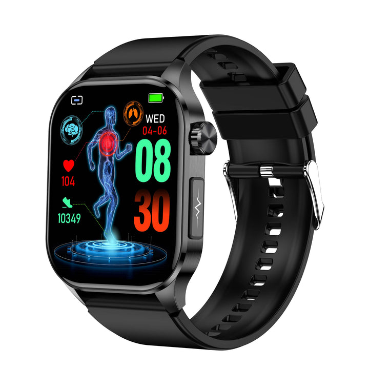Advanced Health & Fitness Smartwatch - VitaSense-Black-Nora Luxe