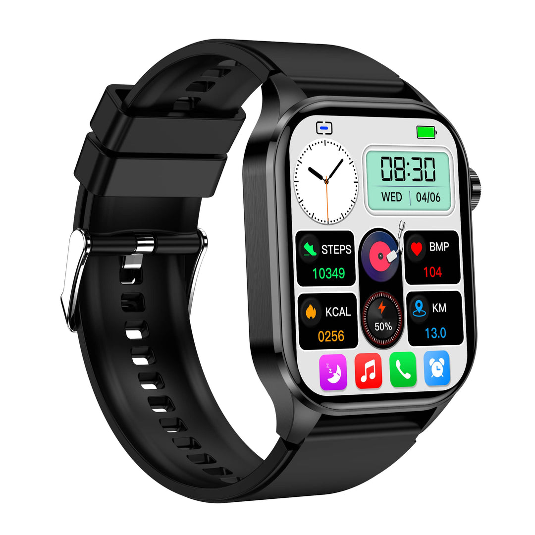 Advanced Health & Fitness Smartwatch - VitaSense-Brown-Nora Luxe