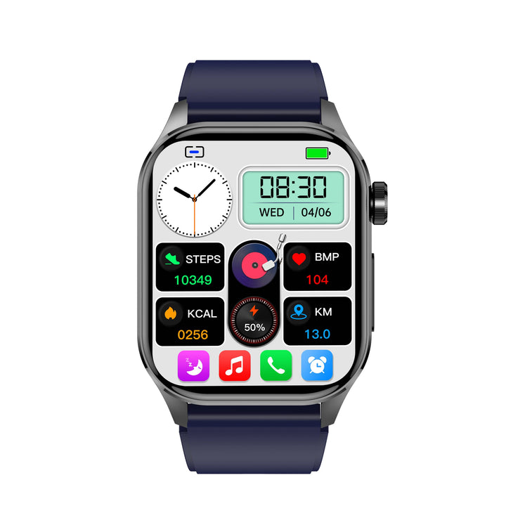 Advanced Health & Fitness Smartwatch - VitaSense-Brown-Nora Luxe