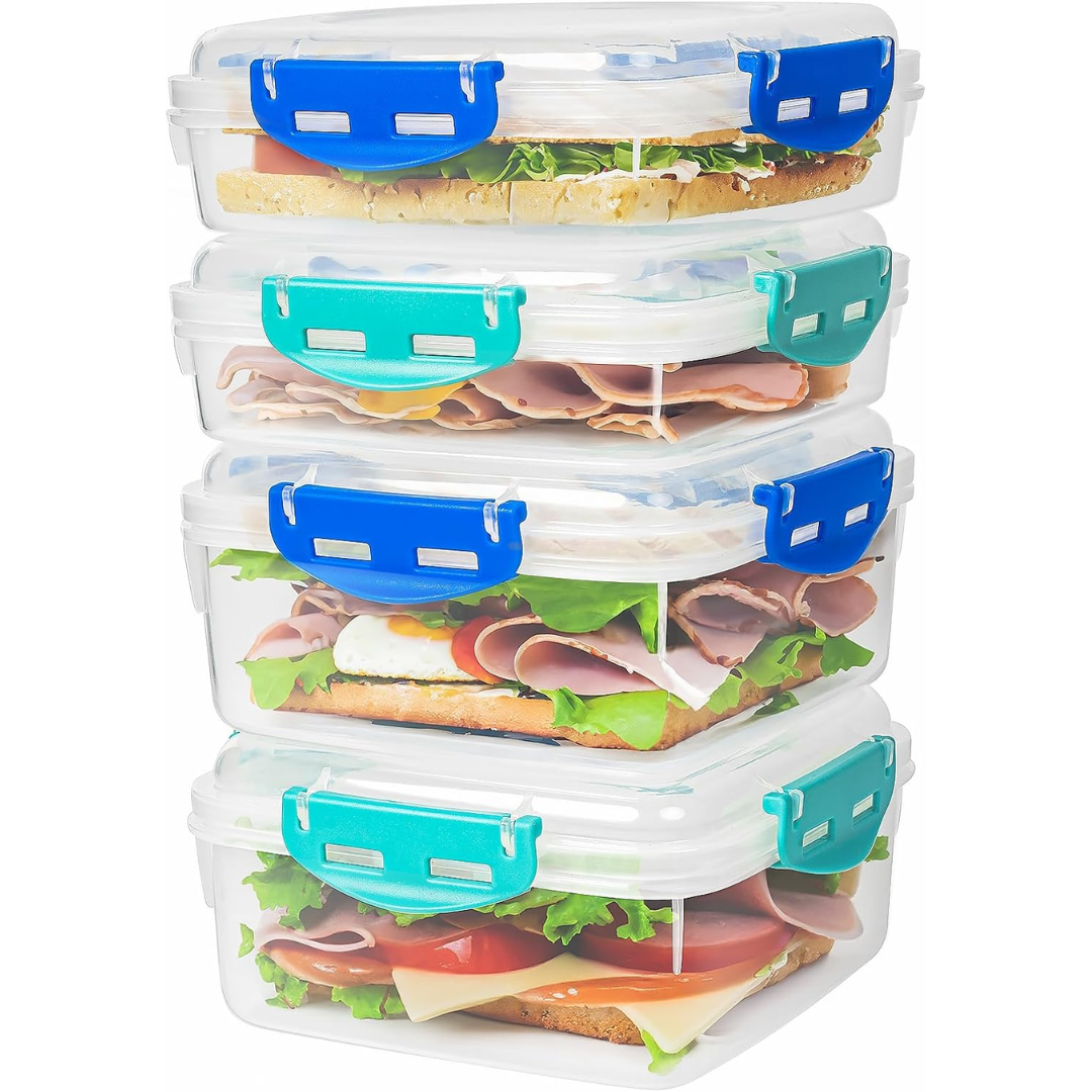 Air-tight Lunch Tubs (4-Pack) - LunchVault-Nora Luxe