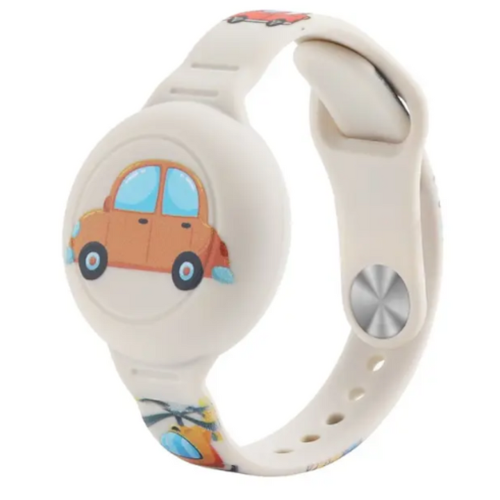 Airtag Armband for Children - DinoTrack-Beige-Nora Luxe