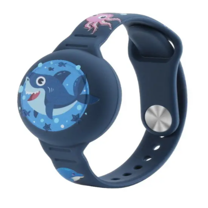 Airtag Armband for Children - DinoTrack-Dark Blue-Nora Luxe