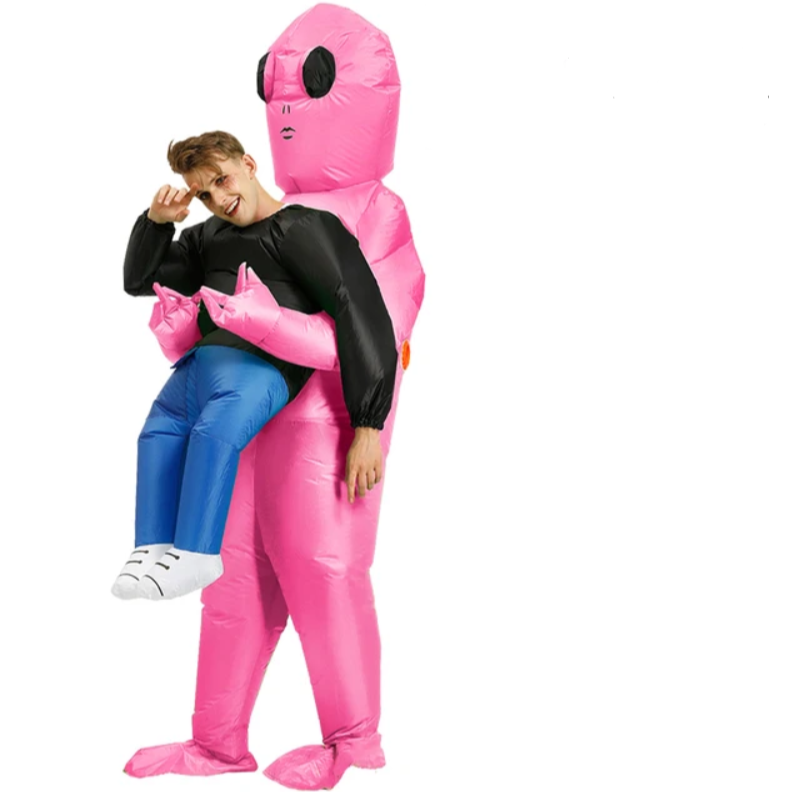 Alien Costume for Kids and Adults - Cosmo-Green-47.24 inches – 59.06 inches-Nora Luxe