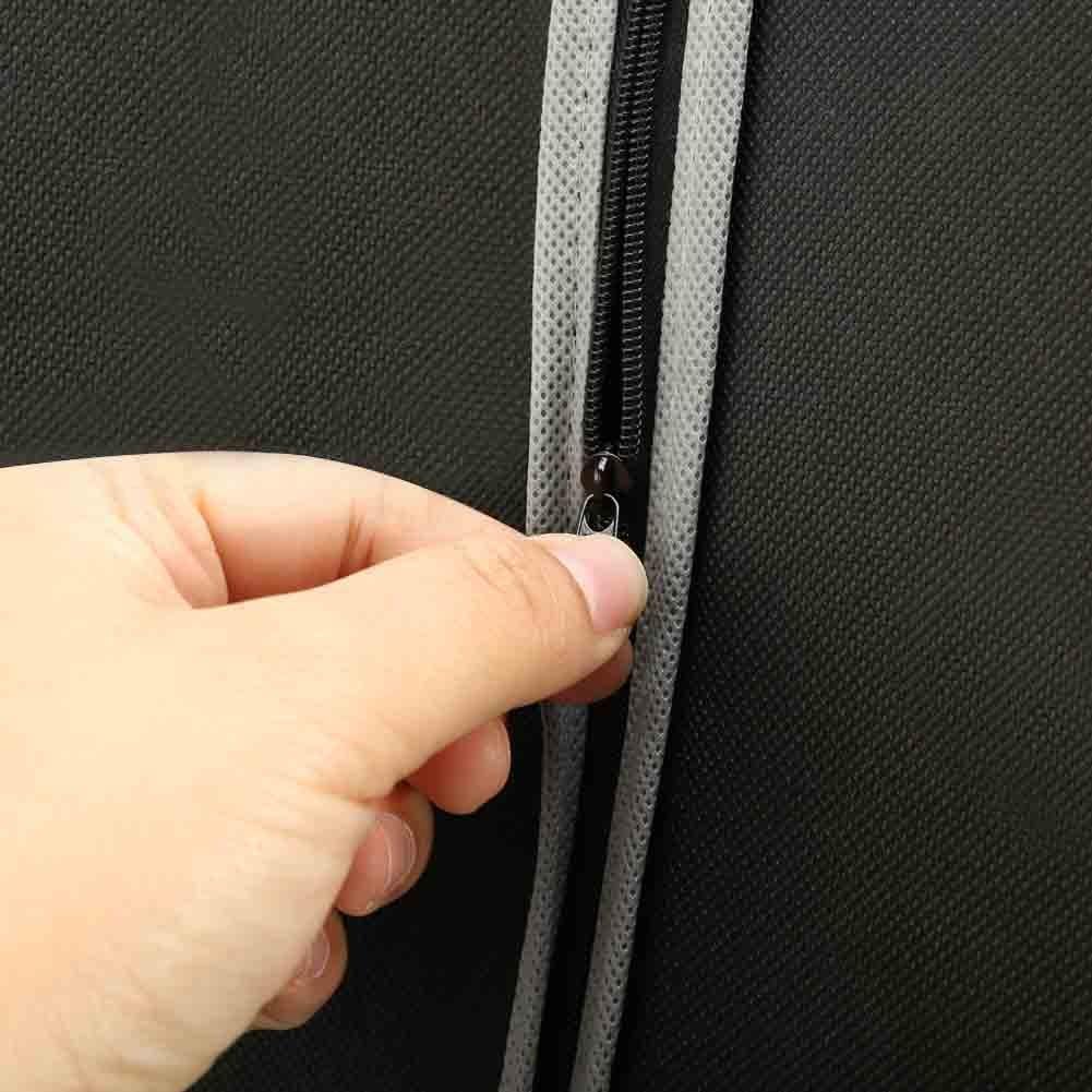 Breathable Garment Cover Set – 5-Pack Clothes Storage Sleeves with Window (1+1 FREE)