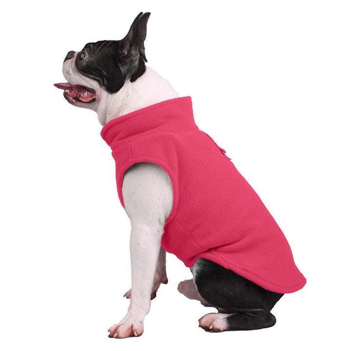 All-Season Dog Jacket - ArcticFleece-Pink-S-Nora Luxe