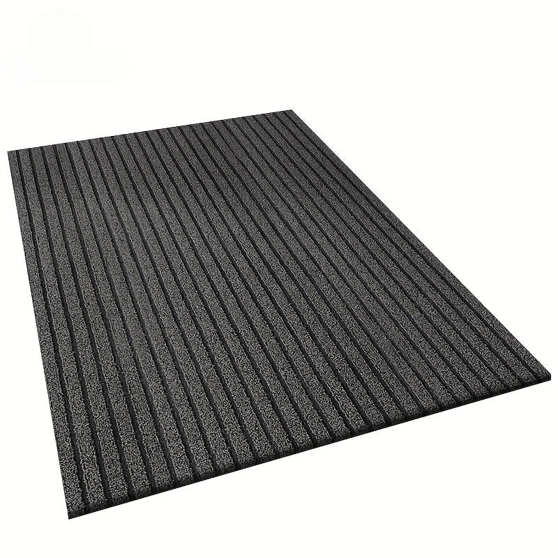 All-Season Door Mat for Indoor and Outdoor - WeatherGuard Pro-Gray-19.69 × 31.50 inches-Nora Luxe