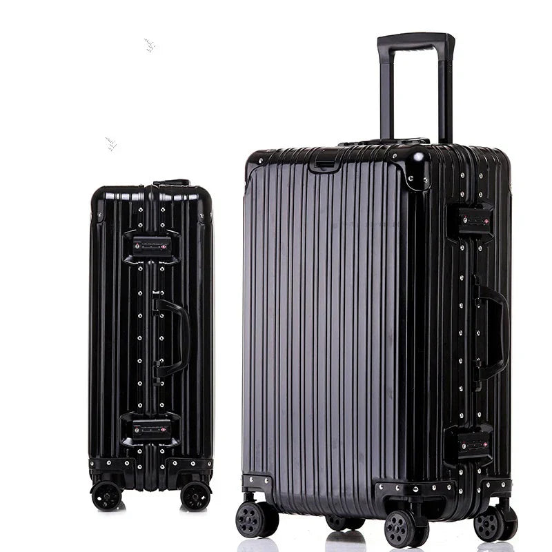 Aluminum-Magnesium hard case – Sarajevo-Black-XS (30 L)-Nora Luxe
