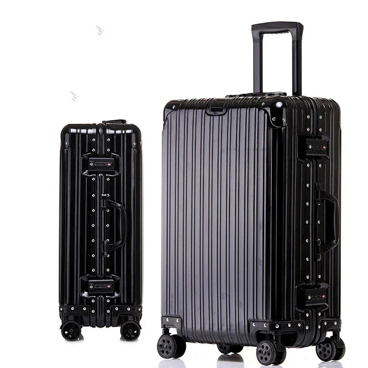 Aluminum-Magnesium hard case – Sarajevo-Black-XS (30 L)-Nora Luxe