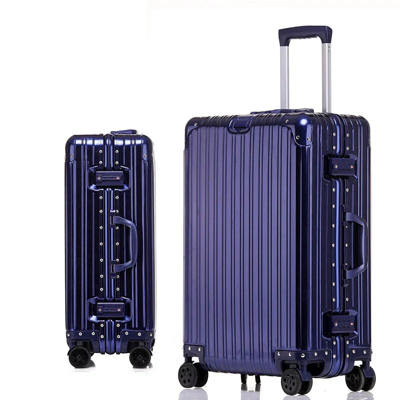 Aluminum-Magnesium hard case – Sarajevo-Blue-XS (30 L)-Nora Luxe