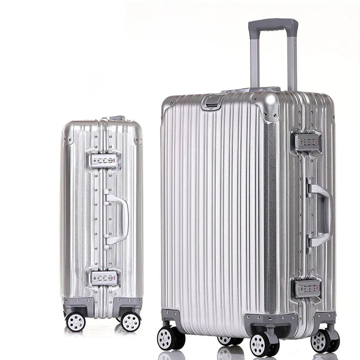 Aluminum-Magnesium hard case – Sarajevo-Silver-XS (30 L)-Nora Luxe