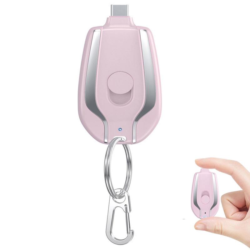 Always have a full battery at hand - PocketCharge™-iPhone-Pink-Nora Luxe