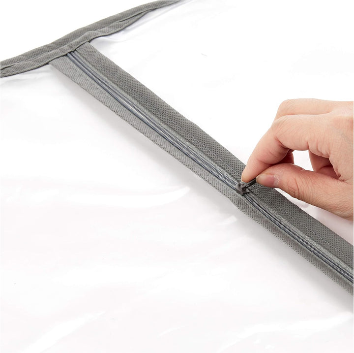 PEVA Garment Storage Bag Set – 5-Pack Dust Covers with Zipper (Buy 1, Take 1 FREE)